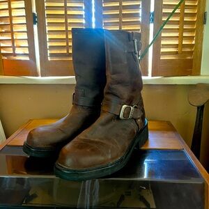 Frye Commando Engineer Boots 11/12